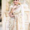KPR 190 White Soft Lichi Silk Jacquard Work Saree with Designer Work Wedding, Party, Festive, Events, Deal ₹1399. Delivery 4-6 Working Days. Shop now. | Sarees, Bollywood Sarees, Creative Sarees, Designer Sarees, Embroidered Sarees, Ethnic Saree, Modern Digital sarees, Party Wear Sarees