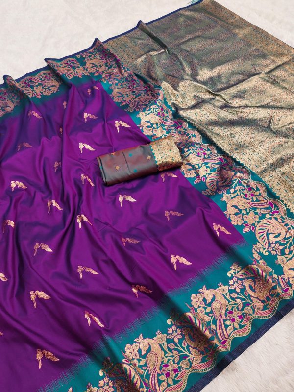 MB 3308 Wine Banarasi Silk Saree Perfect for Wedding, Party, Holi, Reception, Raksha Bandhan – . Special Price ₹1999. Delivery 4-6 Working Days. Shop n | Sarees, Bollywood Sarees, Creative Sarees, Designer Sarees, Embroidered Sarees, Ethnic Saree, Modern Digital sarees, Party Wear Sarees