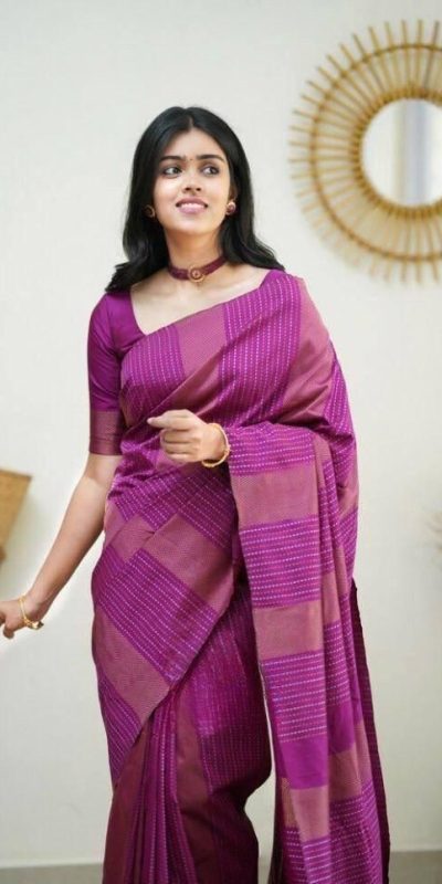 KPR 152 Wine Soft Lichi Silk Saree with Lace Work & Lace Border. Available at ₹1249 only. Delivery 4-6 Working Days. Shop now. | Sarees, Bollywood Sarees, Creative Sarees, Designer Sarees, Embroidered Sarees, Ethnic Saree, Modern Digital sarees, Party Wear Sarees