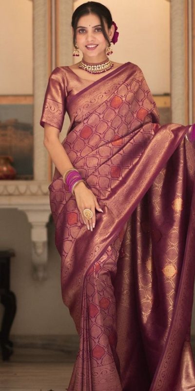 KPR 231 Wine Soft Lichi Silk Saree with Designer Work. Wedding, Party, Festive, Events, Festive Deal ₹1449. Delivery 4-6 Working Days. Shop now. | Sarees, Bollywood Sarees, Creative Sarees, Designer Sarees, Embroidered Sarees, Ethnic Saree, Modern Digital sarees, Party Wear Sarees