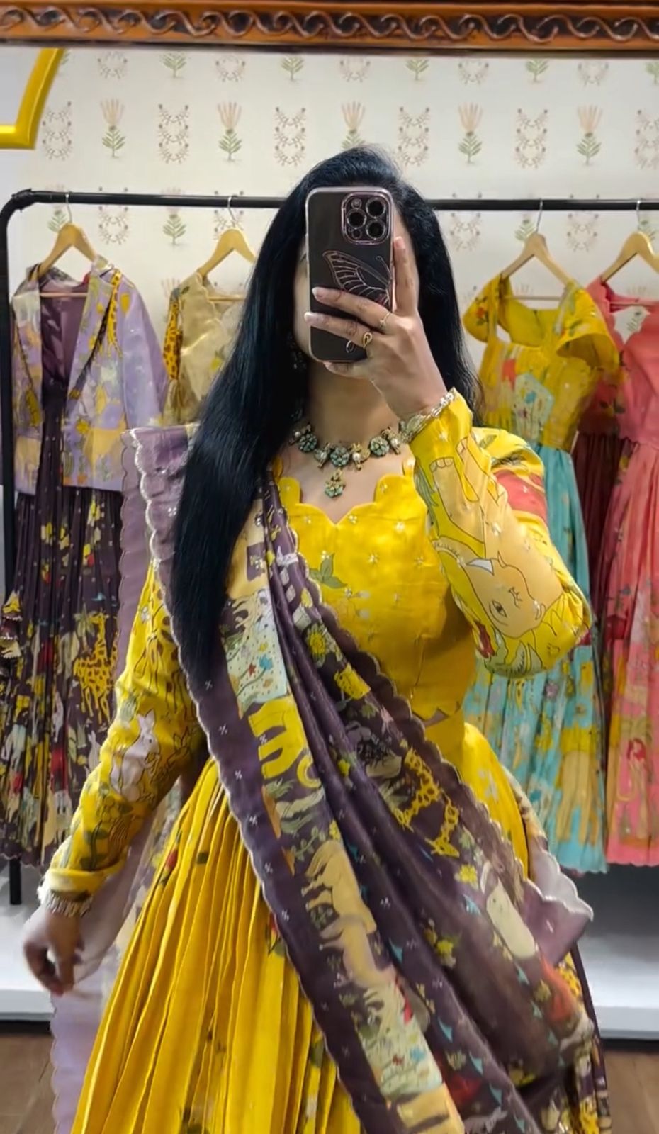 PC 539 Yellow Color Cotton Lehenga Choli with Kalamkari Print. Exclusive Offer ₹2049. Delivery 4-6 Working Days. Shop now. | Lehenga, Bollywood Lehenga, Creative Lehenga, Designer Lehenga, Embroidered Lehenga, Party Wear Lehenga