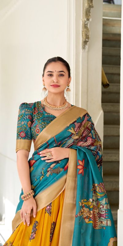 LNB 1017 Yellow Dola Silk Lehenga Choli. Perfect for Wedding, Party, Pooja, Reception, Bridal Wear – Available at ₹1899 only. Delivery 4-6 Working Day | Lehenga, Bollywood Lehenga, Creative Lehenga, Designer Lehenga, Embroidered Lehenga, Party Wear Lehenga