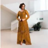 FC 4592 Yellow Net Salwar Suit with Stone Work. Wedding, Party, Festive, Events, Now at just ₹2449. Delivery 4-6 Working Days. Shop now. | Jump Suits, Salwar suit, Casual Suits, Creative suits, Designer Suits, Palazzo Suits, Party Wear Suits, Patiala Suits, Straight Suits