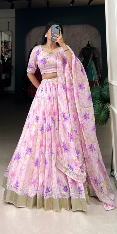 LNB 1036 Baby Pink Color Tabby Silk with Lace Work Lehenga Choli . Wedding, Party, Festive, Events, Grab it for ₹1999. Delivery 4-6 Working Days. Shop now. | Lehenga, Bollywood Lehenga, Creative Lehenga, Designer Lehenga, Embroidered Lehenga, Party Wear Lehenga