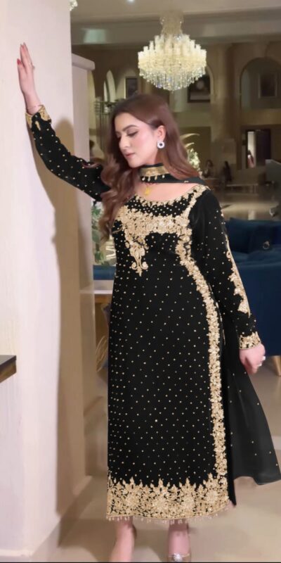 NSR 876 Black Viscose Velvet Salwar Suit with Lace Work & Embroidery Work. Exclusive Offer ₹2399. Delivery 4-6 Working Days. Shop now. | Jump Suits, Salwar suit, Casual Suits, Creative suits, Designer Suits, Palazzo Suits, Party Wear Suits, Patiala Suits, Straight Suits