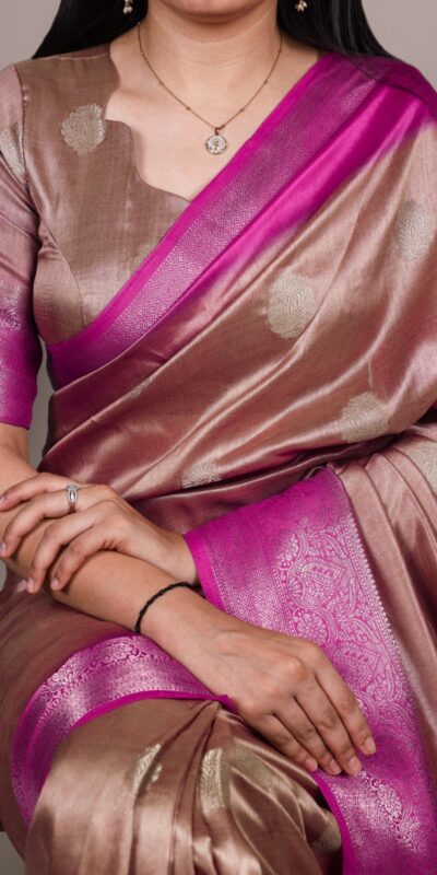 YNF 7909 Brown in Rumali Silk Zari Work Saree . Wedding, Party, Festive, Events Now at just ₹1549. Delivery 4-6 Working Days. Shop now. | Sarees, Bollywood Sarees, Creative Sarees, Designer Sarees, Embroidered Sarees, Ethnic Saree, Modern Digital sarees, Party Wear Sarees