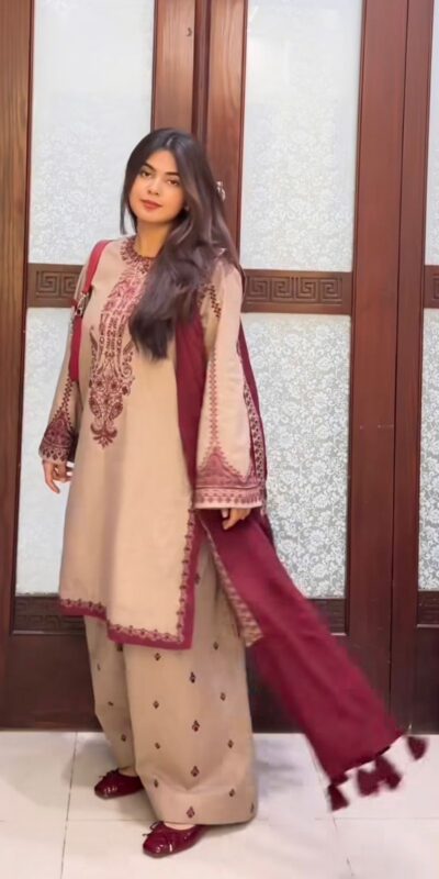 SRK 5274 Chiku Faux Georgette Salwar Suit. Perfect for Wedding, Party, Engagement, Karwa Chauth, Eid – Grab it for ₹2049. Delivery 4-6 Working Days. | Lehenga, Bollywood Lehenga, Creative Lehenga, Designer Lehenga, Embroidered Lehenga, Party Wear Lehenga