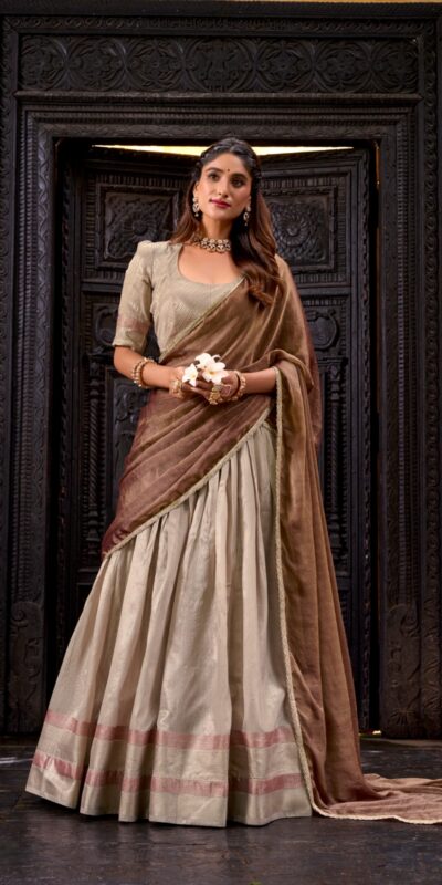 LNB 2025 Cream Dupion Silk Lehenga Choli Perfect for Wedding, Party, Ethnic Day, Pongal, Temple Visit – . Introductory Price ₹1249. Delivery 4-6 Work | Lehenga, Bollywood Lehenga, Creative Lehenga, Designer Lehenga, Embroidered Lehenga, Party Wear Lehenga