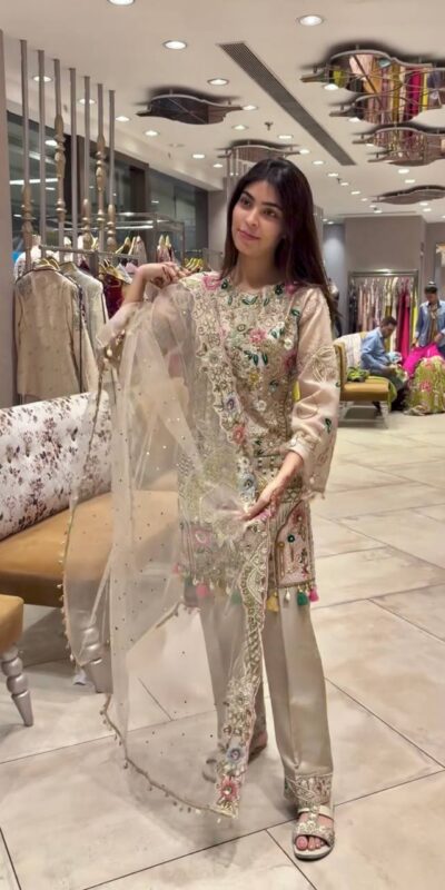 BT 5010 Cream in Faux Georgette Mirror Work & Embroidery Work Salwar Suit . Exclusive Offer ₹2099. Delivery 4-6 Working Days. Shop now. | Jump Suits, Tops & Bottoms, Track Suits, Salwar suit, Casual Suits, Creative suits, Designer Suits, Palazzo Suits, Party Wear Suits, Patiala Suits, Straight Suits, Trendy Wear