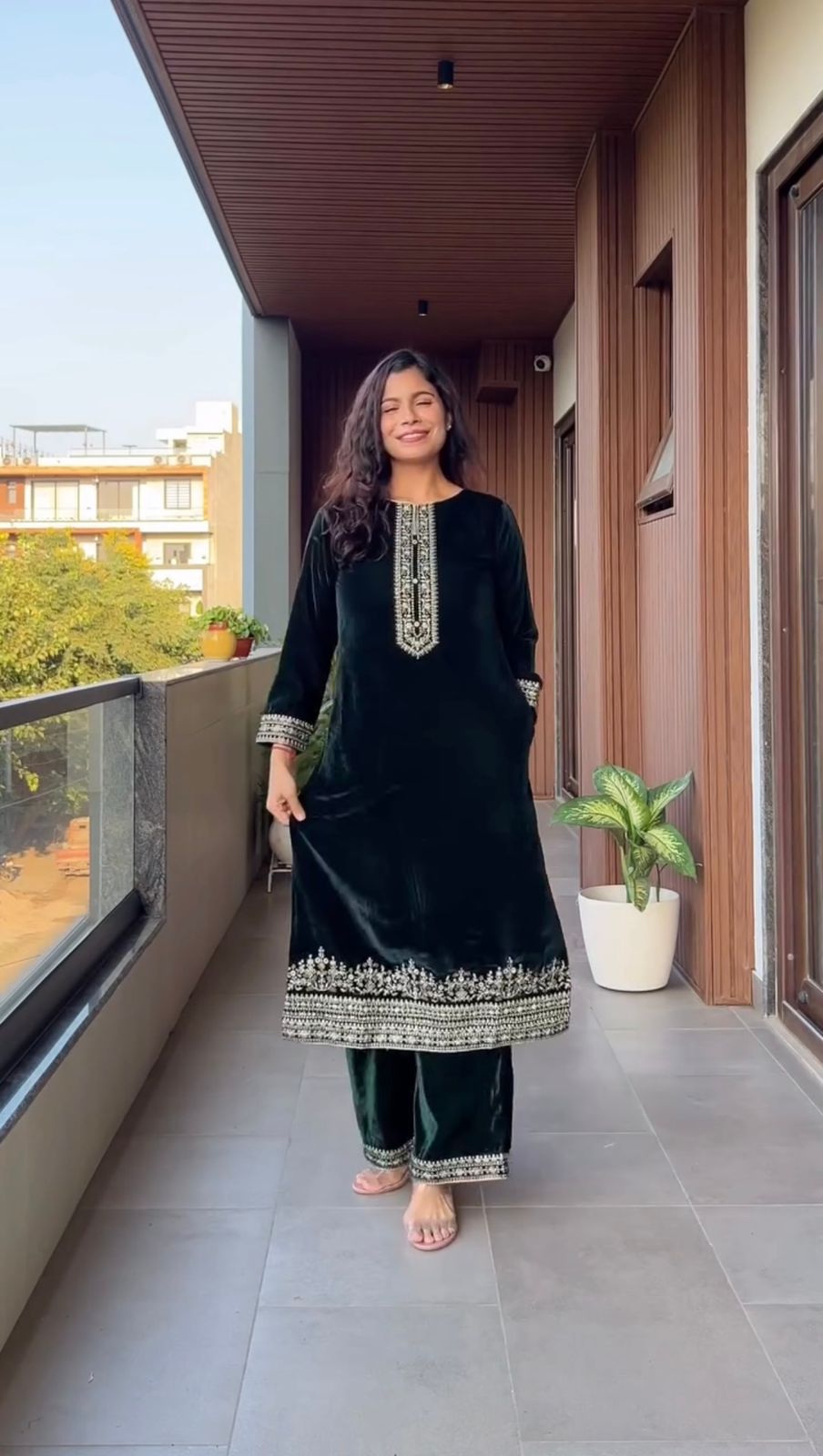 LG 2023 Green Velvet Salwar Suit with Embroidery Work. Wedding, Party, Festive, Events Get it for ₹2029. Delivery 4-6 Working Days. Shop now. | Jump Suits, Tops & Bottoms, Track Suits, Salwar suit, Casual Suits, Creative suits, Designer Suits, Palazzo Suits, Party Wear Suits, Patiala Suits, Straight Suits, Trendy Wear