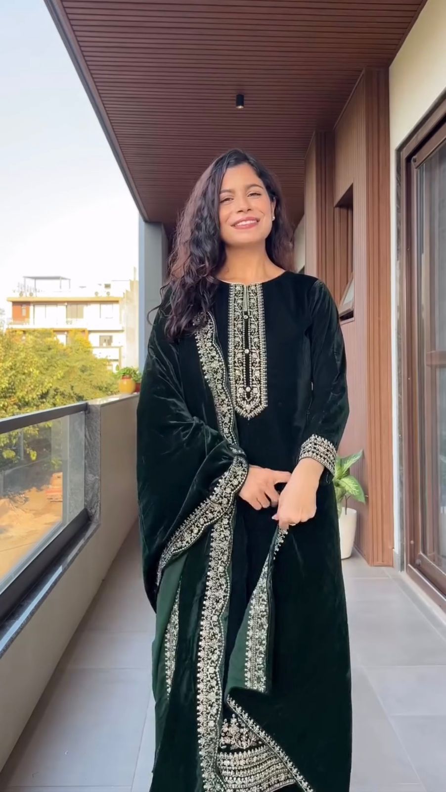 LG 2023 Green Velvet Salwar Suit with Embroidery Work. Wedding, Party, Festive, Events Get it for ₹2029. Delivery 4-6 Working Days. Shop now. | Jump Suits, Tops & Bottoms, Track Suits, Salwar suit, Casual Suits, Creative suits, Designer Suits, Palazzo Suits, Party Wear Suits, Patiala Suits, Straight Suits, Trendy Wear