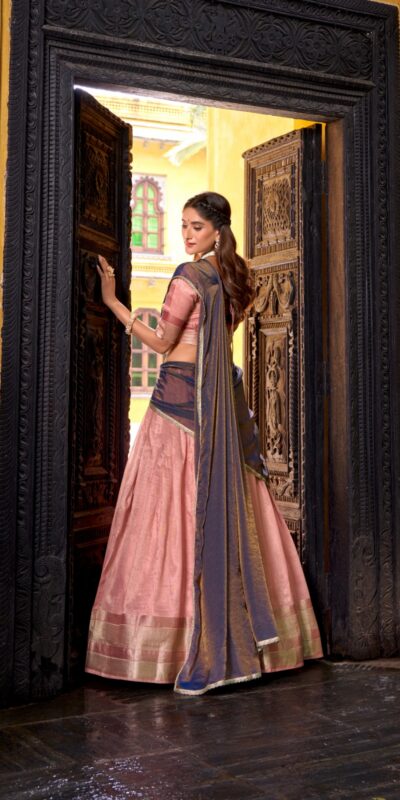 LNB 2025 Light Pink Dupion Silk Lehenga Choli Perfect for Wedding, Party, Ethnic Day, Pongal, Temple Visit – . Introductory Price ₹1249. Delivery 4-6 Work | Lehenga, Bollywood Lehenga, Creative Lehenga, Designer Lehenga, Embroidered Lehenga, Party Wear Lehenga