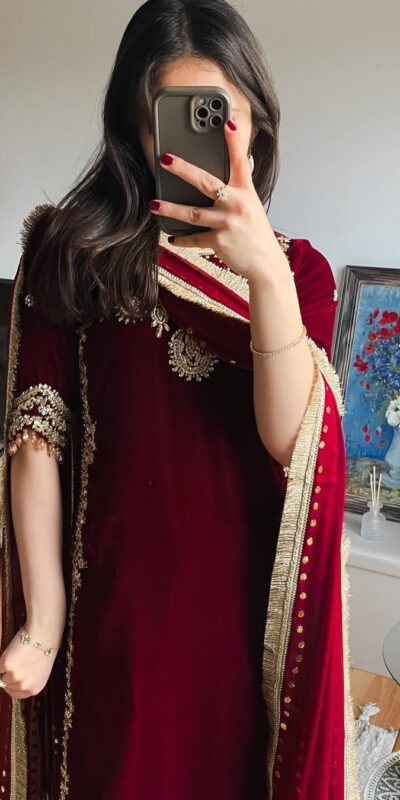 SRK 5307 Maroon Viscose Velvet Salwar Suit with Embroidery Work & Lace Work. Special Price ₹2149. Delivery 4-6 Working Days. Shop now. | Jump Suits, Tops & Bottoms, Track Suits, Party Wear Lehenga, Salwar suit, Casual Suits, Creative suits, Designer Suits, Palazzo Suits, Party Wear Suits, Patiala Suits, Straight Suits, Trendy Wear