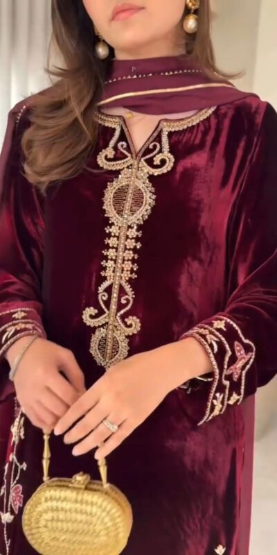 SSR 530 Maroon in Viscose Velvet Lace Work & Embroidery Work Salwar Suit . Special Price ₹1949. Delivery 4-6 Working Days. Shop now. | Lehenga, Bollywood Lehenga, Creative Lehenga, Designer Lehenga, Embroidered Lehenga, Party Wear Lehenga