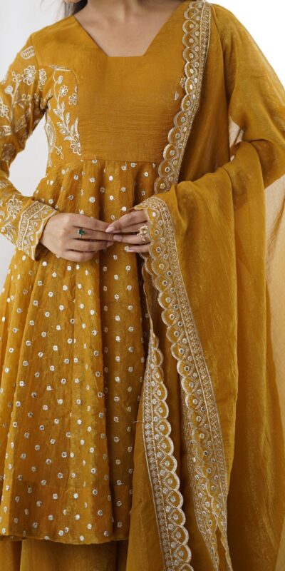 ZSR 3134 Mustard Crunchy Silk Salwar Suit Perfect for Wedding, Party, Sangeet, Anniversary, Housewarming Introductory Price ₹2399. Delivery 4-6 | Jump Suits, Salwar suit, Casual Suits, Creative suits, Designer Suits, Palazzo Suits, Party Wear Suits, Patiala Suits, Straight Suits