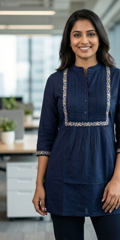 INLI Charmi vol 1 Navy Blue Color Rayon Kurti with malti Embroidery Work. Festive Deal ₹1349. Delivery 4-6 Working Days. Shop now. | Kurti, Bollywood Kurti, Creative Kurtis, Designer Kurti, Party Wear Kurti, Selfie Kurti