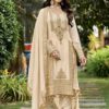 KF 1628 Off White Fuax Georgette Salwar Suit Perfect for Wedding, Party, Raksha Bandhan, Baisakhi, Sangeet – . Affordable Price ₹2399. Delivery 4-6 Working | Jump Suits, Tops & Bottoms, Track Suits, Salwar suit, Casual Suits, Creative suits, Designer Suits, Palazzo Suits, Party Wear Suits, Patiala Suits, Straight Suits, Trendy Wear