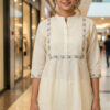 INLI Charmi vol 1 Off White Color Rayon Kurti with malti Embroidery Work. Festive Deal ₹1349. Delivery 4-6 Working Days. Shop now. | Kurti, Bollywood Kurti, Creative Kurtis, Designer Kurti, Party Wear Kurti, Selfie Kurti
