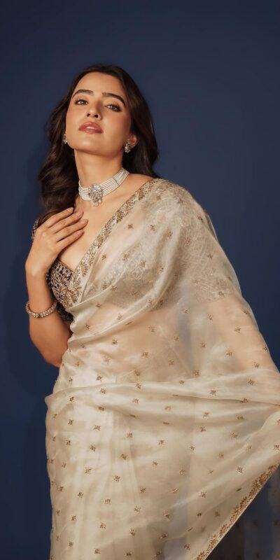 BT 396 Off White Soft TB Organza Saree with Lace Work & Zari Work. Special Price ₹1899. Delivery 4-6 Working Days. Shop now. | Sarees, Bollywood Sarees, Creative Sarees, Designer Sarees, Embroidered Sarees, Ethnic Saree, Modern Digital sarees, Party Wear Sarees