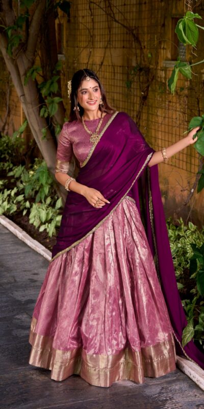 LNB 2026 Pink Color Dupion Silk Lehenga Choli With Zari Work.Wedding, Party, Festive, Events, Special Price ₹1999. Delivery 4-6 Working Days. Shop now. | Lehenga, Bollywood Lehenga, Creative Lehenga, Designer Lehenga, Embroidered Lehenga, Party Wear Lehenga