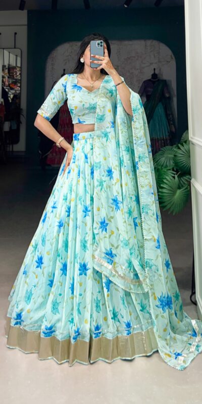 LNB 1036 Pista Color Tabby Silk with Lace Work Lehenga Choli . Wedding, Party, Festive, Events, Grab it for ₹1999. Delivery 4-6 Working Days. Shop now. | Lehenga, Bollywood Lehenga, Creative Lehenga, Designer Lehenga, Embroidered Lehenga, Party Wear Lehenga