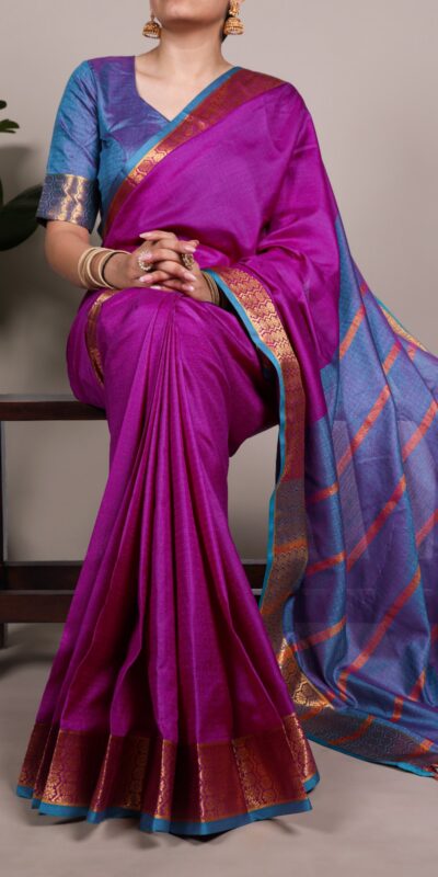 YNF 7408 Rani Pink Color Poly Cotton Saree With Zari Work. Wedding, Party, Festive, Events, Affordable Price ₹1399. Delivery 4-6 Working Days. Shop now. | Sarees, Bollywood Sarees, Creative Sarees, Designer Sarees, Embroidered Sarees, Ethnic Saree, Modern Digital sarees, Party Wear Sarees