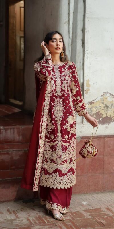 ZF 433 Red Faux Georgette Salwar Suit Perfect for Wedding, Party, Anniversary, Ethnic Day, Raksha Bandhan – . Introductory Price ₹2149. Delivery 4-6 Wor | Lehenga, Bollywood Lehenga, Creative Lehenga, Designer Lehenga, Embroidered Lehenga, Party Wear Lehenga