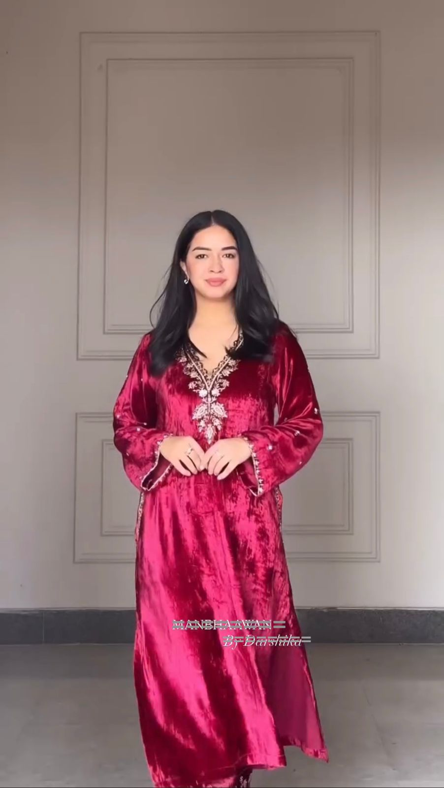 LG 2025 Red Velvet Salwar Suit with Embroidery Work & Lace Work. Exclusive Offer ₹1899. Delivery 4-6 Working Days. Shop now. | Jump Suits, Tops & Bottoms, Track Suits, Salwar suit, Casual Suits, Creative suits, Designer Suits, Palazzo Suits, Party Wear Suits, Patiala Suits, Straight Suits, Trendy Wear