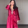 LG 2025 Red Velvet Salwar Suit with Embroidery Work & Lace Work. Exclusive Offer ₹1899. Delivery 4-6 Working Days. Shop now. | Jump Suits, Tops & Bottoms, Track Suits, Salwar suit, Casual Suits, Creative suits, Designer Suits, Palazzo Suits, Party Wear Suits, Patiala Suits, Straight Suits, Trendy Wear