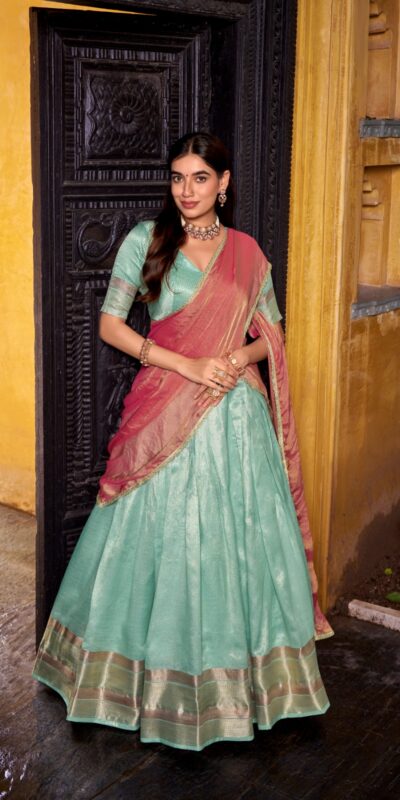 LNB 2025 Sky Blue Dupion Silk Lehenga Choli Perfect for Wedding, Party, Ethnic Day, Pongal, Temple Visit – . Introductory Price ₹1249. Delivery 4-6 Work | Lehenga, Bollywood Lehenga, Creative Lehenga, Designer Lehenga, Embroidered Lehenga, Party Wear Lehenga