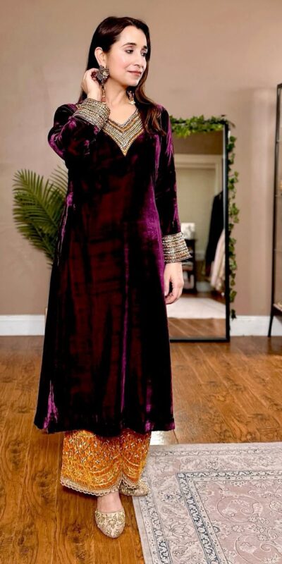 LG 2028 Wine Velvet Salwar Suit with Mirror Work & Embroidery Work. Available at ₹1949 only. Delivery 4-6 Working Days. Shop now. | Jump Suits, Tops & Bottoms, Track Suits, Salwar suit, Casual Suits, Creative suits, Designer Suits, Palazzo Suits, Party Wear Suits, Patiala Suits, Straight Suits, Trendy Wear