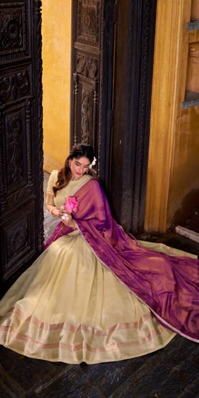 LNB 2025 Yellow Dupion Silk Lehenga Choli Perfect for Wedding, Party, Ethnic Day, Pongal, Temple Visit – . Introductory Price ₹1249. Delivery 4-6 Work | Lehenga, Bollywood Lehenga, Creative Lehenga, Designer Lehenga, Embroidered Lehenga, Party Wear Lehenga