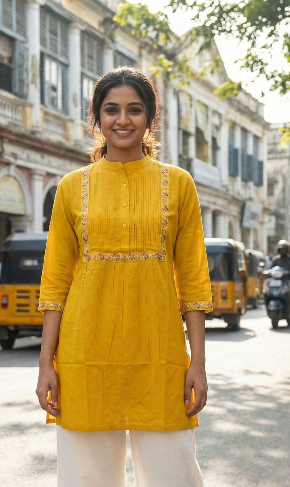 INLI Charmi vol 1 Yellow Color Rayon Kurti with malti Embroidery Work. Festive Deal ₹1349. Delivery 4-6 Working Days. Shop now. | Kurti, Bollywood Kurti, Creative Kurtis, Designer Kurti, Party Wear Kurti, Selfie Kurti