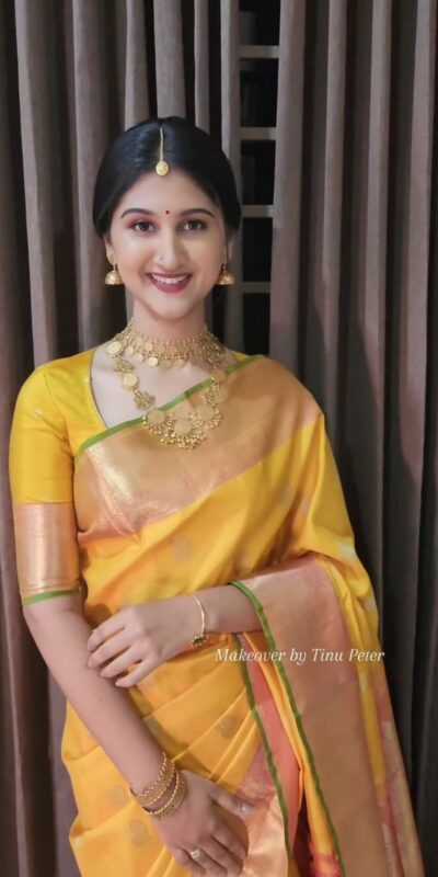 KP 5086 Yellow Color Soft Lichi Silk Saree with Lace Border & Lace Work. Now at just ₹1499. Delivery 4-6 Working Days. Shop now. | Sarees, Bollywood Sarees, Creative Sarees, Designer Sarees, Embroidered Sarees, Ethnic Saree, Modern Digital sarees, Party Wear Sarees