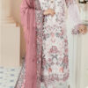 Pink Georgette With Embroidery Work Salwar Suit