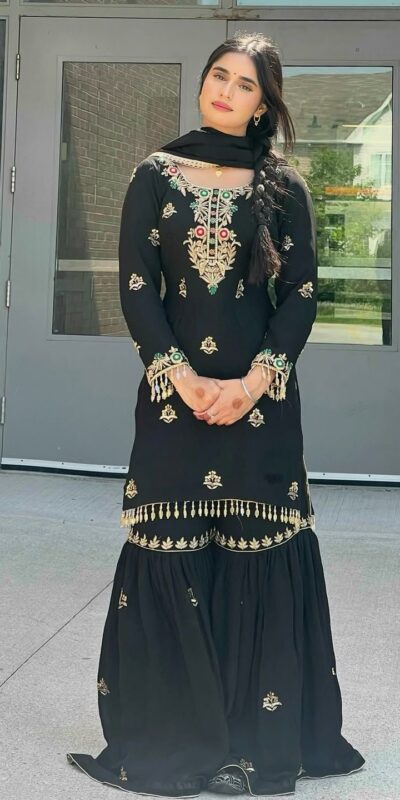 ZF 421 Black in Chinon Silk Lace Work & Embroidery Work Salwar Suit . Available at ₹1899 only. Delivery 4-6 Working Days. Shop now. | Jump Suits, Tops & Bottoms, Track Suits, Salwar suit, Casual Suits, Creative suits, Designer Suits, Palazzo Suits, Party Wear Suits, Patiala Suits, Straight Suits, Trendy Wear