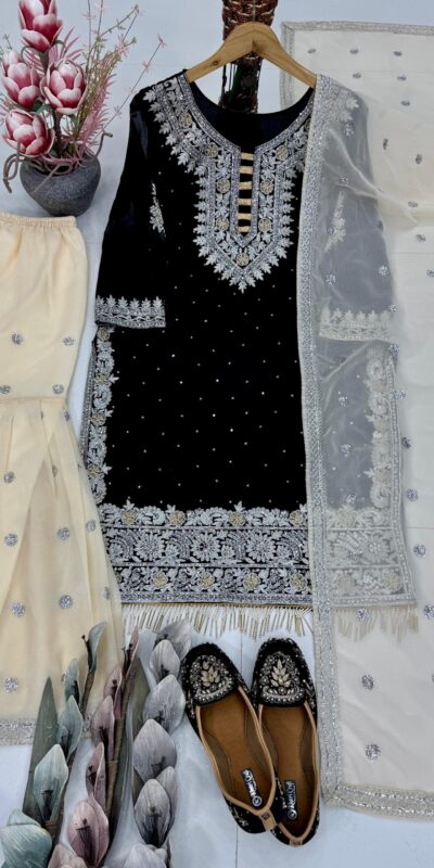 KF 1710 Black Color Georgette Salwar Suit with Lace Work. Wedding, Party, Festive, Events Introductory Price ₹2049. Delivery 4-6 Working Days. Shop now. | Jump Suits, Tops & Bottoms, Track Suits, Salwar suit, Casual Suits, Creative suits, Designer Suits, Palazzo Suits, Party Wear Suits, Patiala Suits, Straight Suits, Trendy Wear