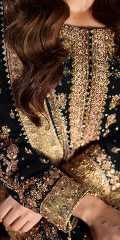 ZF 415 Black Color Georgette Sequence Work Salwar Suit Casual, Wedding, Festive, Events . Expected Delivery 4-6 Working Days @2149/- only | Jump Suits, Salwar suit, Casual Suits, Creative suits, Designer Suits, Palazzo Suits, Party Wear Suits, Patiala Suits, Straight Suits