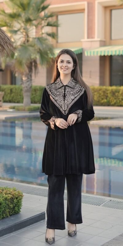 BE 413 Black Color Velvet Salwar Suit with Embroidery Work. Wedding, Party, Festive, Events, Special Price ₹1799. Delivery 4-6 Working Days. Shop now. | Jump Suits, Tops & Bottoms, Track Suits, Salwar suit, Casual Suits, Creative suits, Designer Suits, Palazzo Suits, Party Wear Suits, Patiala Suits, Straight Suits, Trendy Wear
