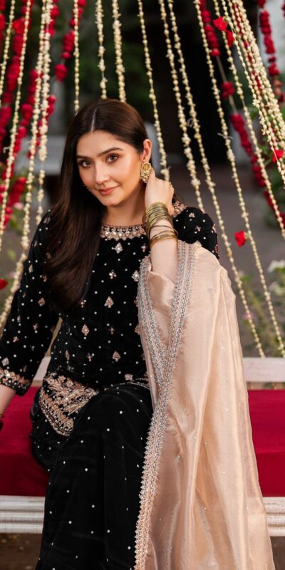 KD 1536 Black Viscose Velvet Thread Sequence Work Salwar Suit Wedding, Party, Festive, Events, Special Price ₹2399. Delivery 4-6 Working Days. Shop now. | Jump Suits, Tops & Bottoms, Track Suits, Salwar suit, Casual Suits, Creative suits, Designer Suits, Palazzo Suits, Party Wear Suits, Patiala Suits, Straight Suits, Trendy Wear