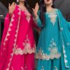 KD 1542 Blue in Color Faux Georgette Thread Embroidery Salwar Suit . Festive Deal ₹2399. Delivery 4-6 Working Days. Shop now. | Jump Suits, Salwar suit, Casual Suits, Creative suits, Designer Suits, Palazzo Suits, Party Wear Suits, Patiala Suits, Straight Suits