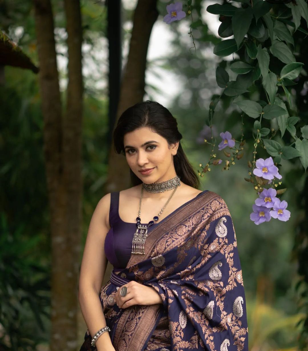 KPR 192 Blue Soft Lichi Silk Saree with Lace Border & Lace Work. Affordable Price ₹1449. Delivery 4-6 Working Days. Shop now. | Sarees, Bollywood Sarees, Creative Sarees, Designer Sarees, Embroidered Sarees, Ethnic Saree, Modern Digital sarees, Party Wear Sarees