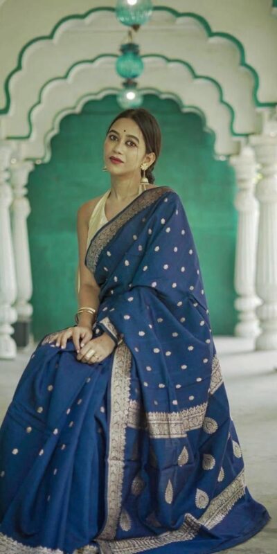 KP 6040 Blue Soft Lilan Slab Saree with Weaving Work Designer Work. Festive Deal ₹1399. Delivery 4-6 Working Days. Shop now. | Sarees, Bollywood Sarees, Creative Sarees, Designer Sarees, Embroidered Sarees, Ethnic Saree, Modern Digital sarees, Party Wear Sarees
