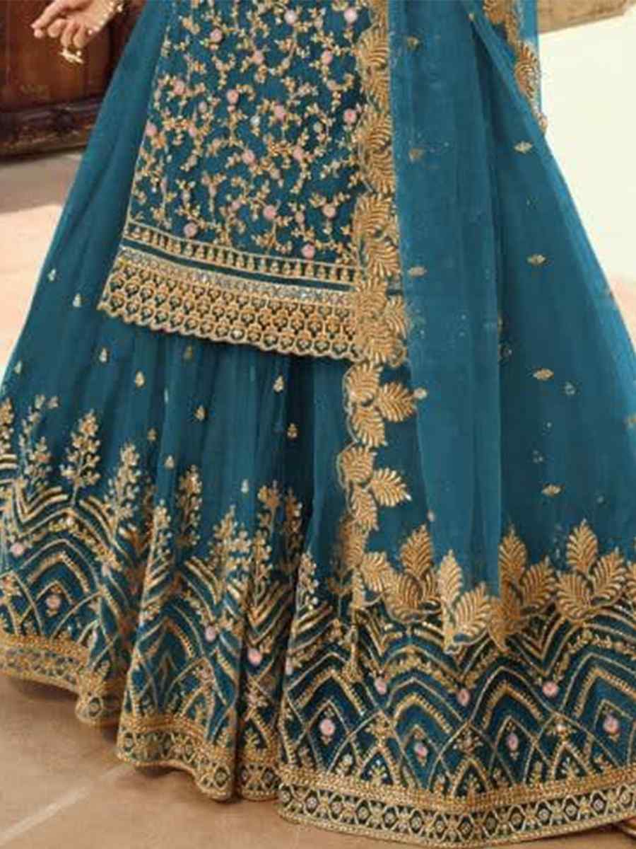 DS 15030 Blue Soft Net Salwar Suit Perfect for Wedding, Party, Baisakhi, Makar Sankranti, Pongal – . Special Price ₹2649. Delivery 4-6 Working | Jump Suits, Tops & Bottoms, Track Suits, Salwar suit, Casual Suits, Creative suits, Designer Suits, Palazzo Suits, Party Wear Suits, Patiala Suits, Straight Suits, Trendy Wear
