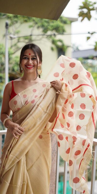KPR 204 Cream Color Soft Lilan Saree Weaving Work Designer Work. Wedding, Party, Festive, Events, Grab it for ₹1449. Delivery 4-6 Working Days. Shop now. | Sarees, Bollywood Sarees, Creative Sarees, Designer Sarees, Embroidered Sarees, Ethnic Saree, Modern Digital sarees, Party Wear Sarees