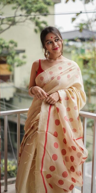 KPR 204 Cream Color Soft Lilan Saree Weaving Work Designer Work. Wedding, Party, Festive, Events, Grab it for ₹1449. Delivery 4-6 Working Days. Shop now. | Sarees, Bollywood Sarees, Creative Sarees, Designer Sarees, Embroidered Sarees, Ethnic Saree, Modern Digital sarees, Party Wear Sarees