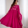 KB 289 Dark Pink with Bead Work & Embroidery Work Roman Chanderi Silk Salwar Suit . Special Price ₹2399. Delivery 4-6 Working Days. Shop now. | Jump Suits, Tops & Bottoms, Track Suits, Salwar suit, Casual Suits, Creative suits, Designer Suits, Palazzo Suits, Party Wear Suits, Patiala Suits, Straight Suits, Trendy Wear