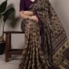 YNF 7200 Dark Purple Color Polyester Viscose Chanderi Saree with Zari Work. Get it for ₹1599. Delivery 4-6 Working Days. Shop now. | Sarees, Bollywood Sarees, Creative Sarees, Designer Sarees, Embroidered Sarees, Ethnic Saree, Modern Digital sarees, Party Wear Sarees