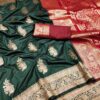 MB 1027 Green in Banarasi Silk Zari Work & Lace Work Saree . Available at ₹1999 only. Delivery 4-6 Working Days. Shop now. | Sarees, Bollywood Sarees, Creative Sarees, Designer Sarees, Embroidered Sarees, Ethnic Saree, Modern Digital sarees, Party Wear Sarees