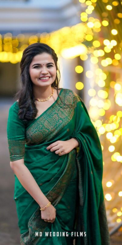 KPR 6075 Green in Color Soft Lichi Silk Lace Work & Lace Border Saree . Special Price ₹1399. Delivery 4-6 Working Days. Shop now. | Sarees, Bollywood Sarees, Creative Sarees, Designer Sarees, Embroidered Sarees, Ethnic Saree, Modern Digital sarees, Party Wear Sarees